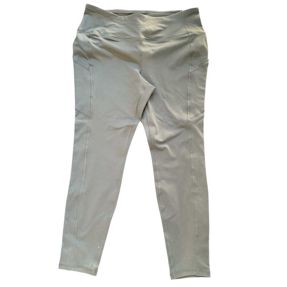 Torrid Active Leggings Olive Green Size 1X 14/16 NWT High‎ Waist Pocket Stretch